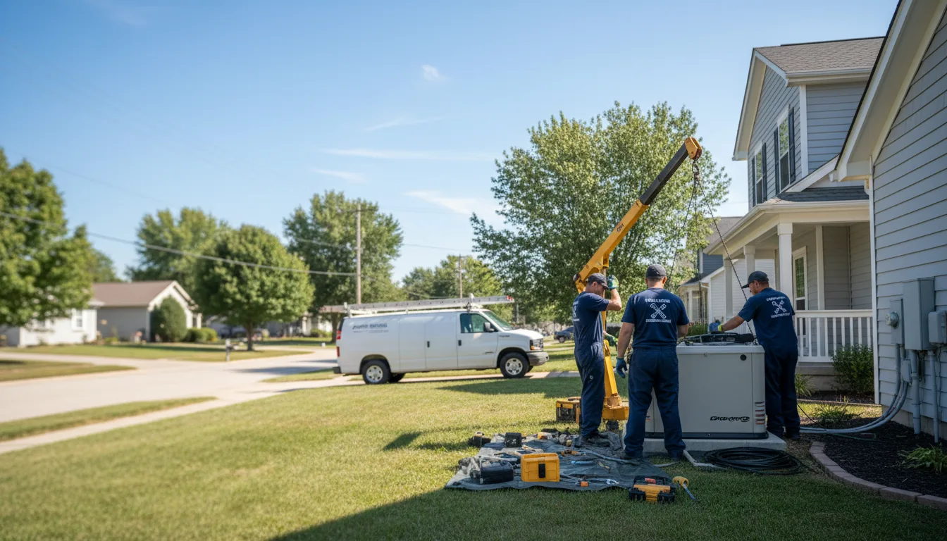 Generator Installation in Gillespie, IL near me